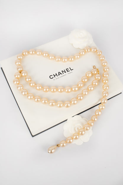 Ceinture de perles Chanel