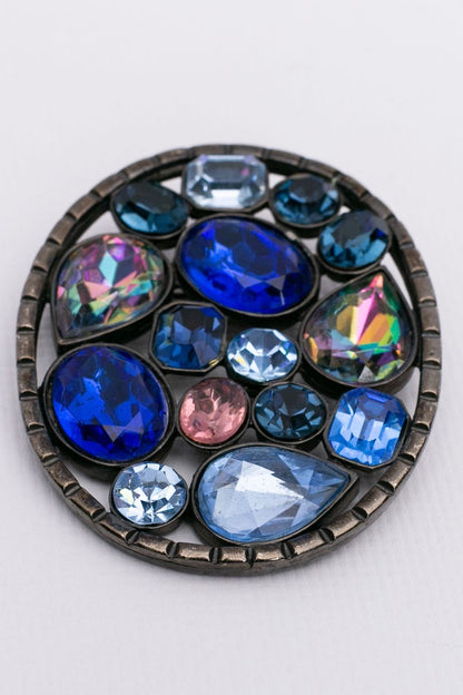 Broche strass Jean-Louis Scherrer