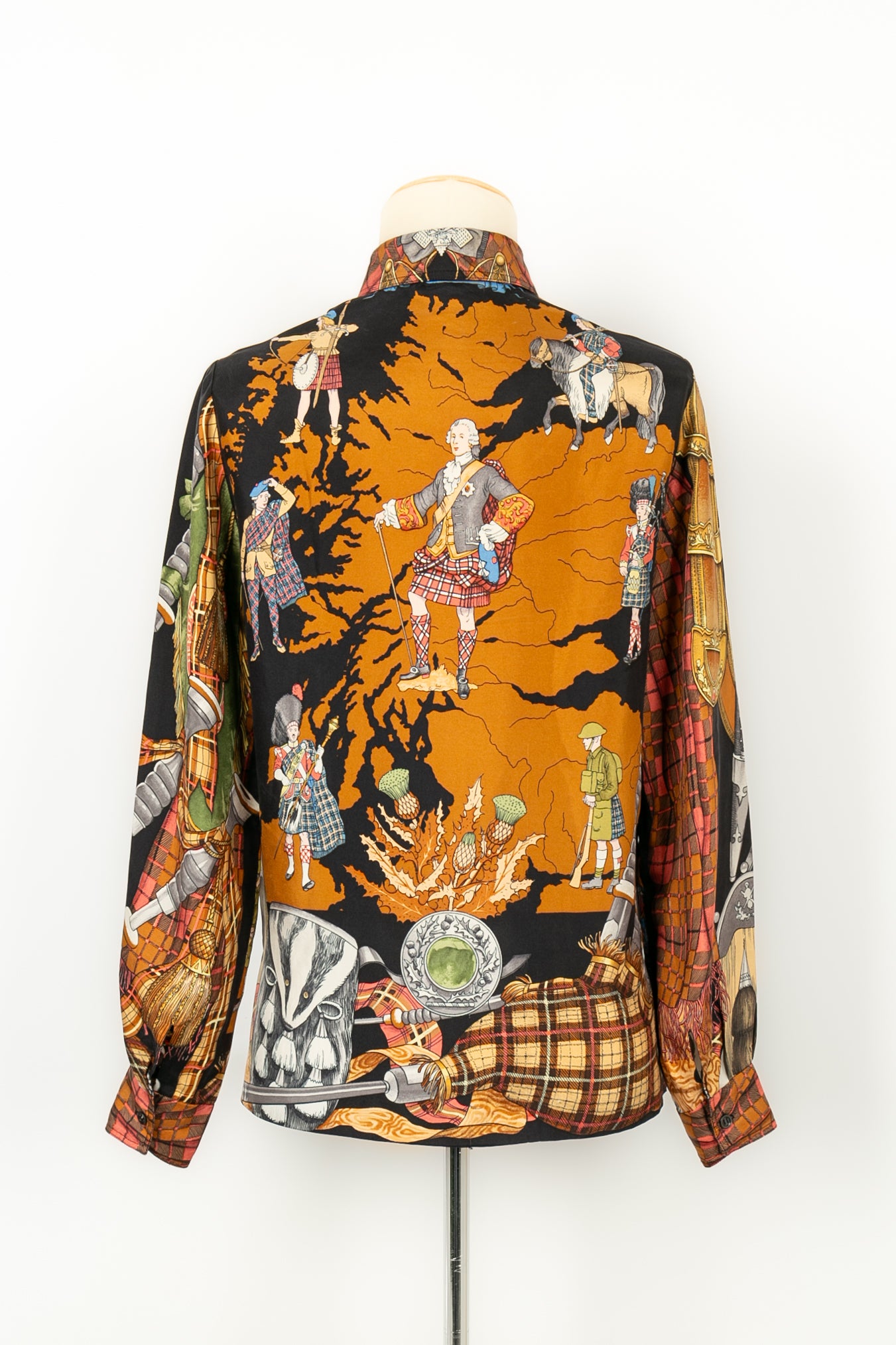 Chemise "Scotland" Hermès