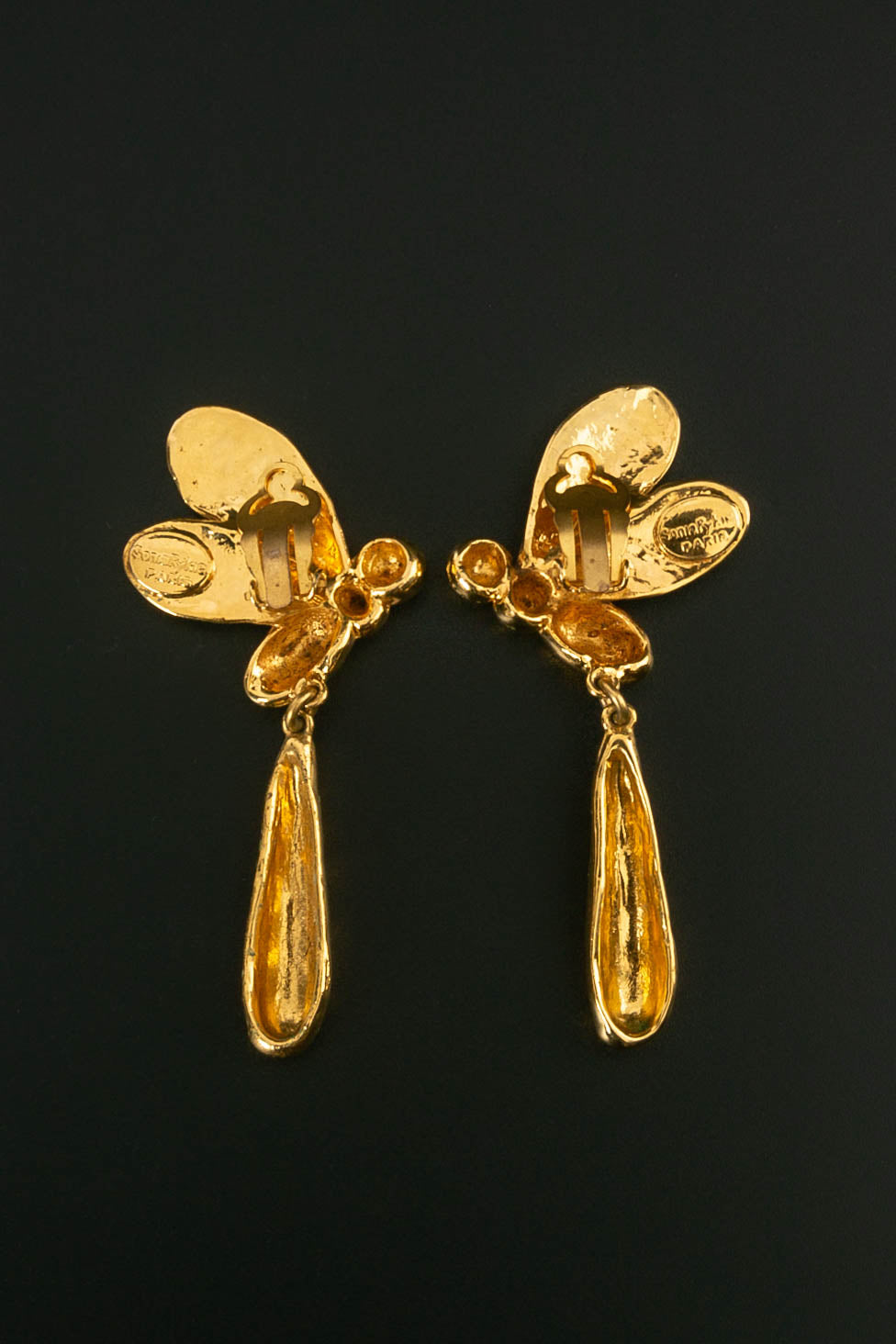 Boucles d'oreilles libéllule Sonia Rykiel