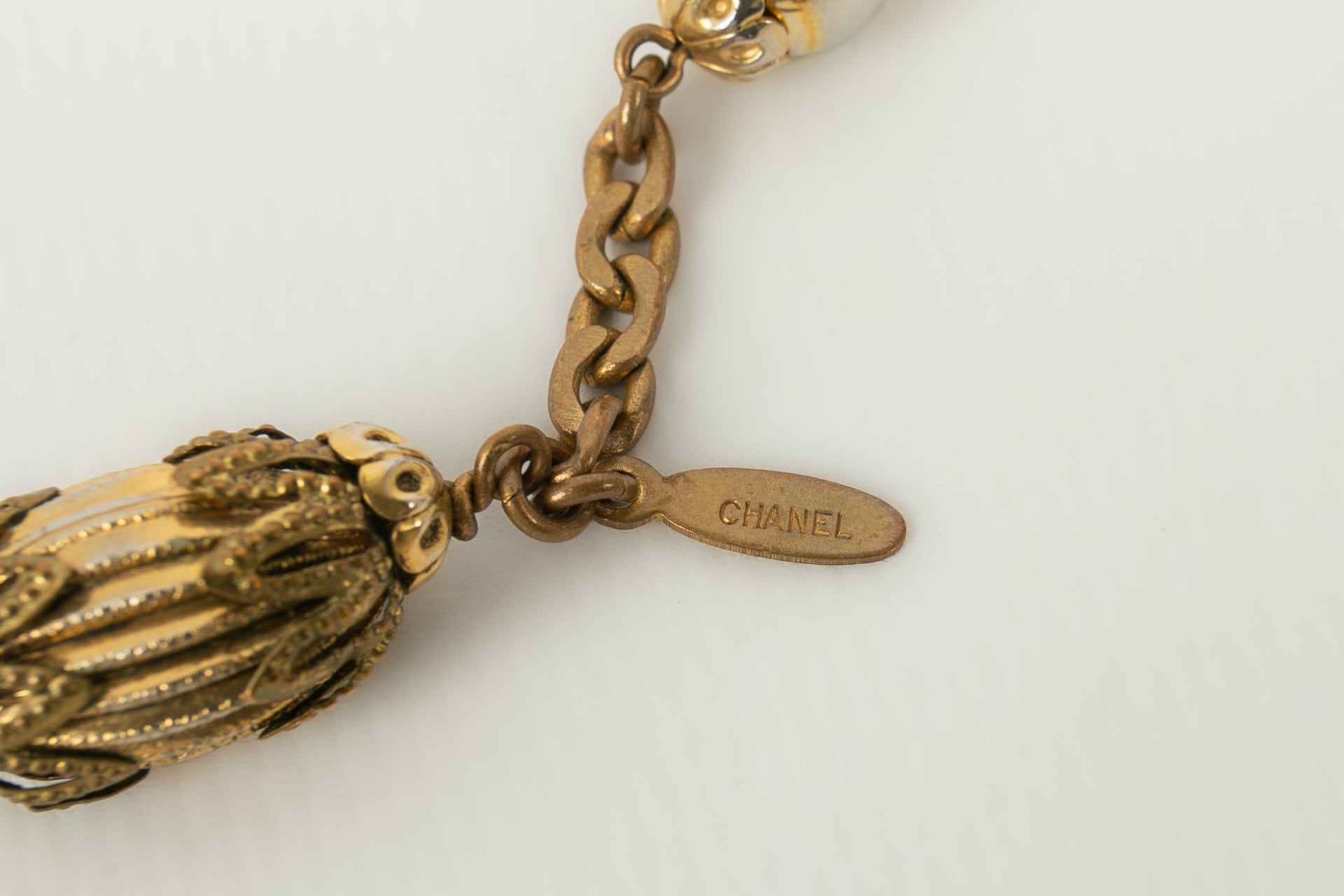 Collier / sautoir ancien Chanel