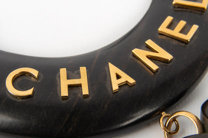 Collier en bois Chanel