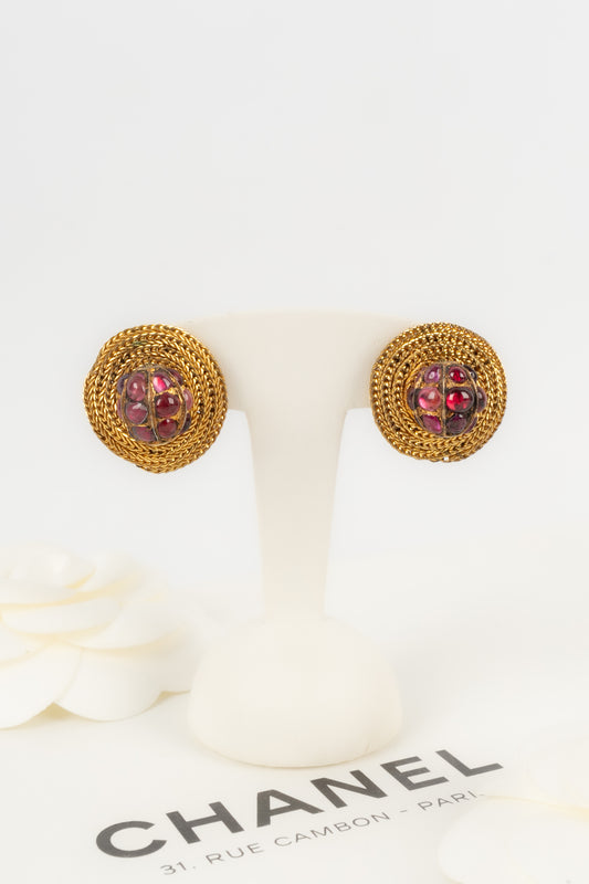 Boucles d'oreilles Chanel par Rousselet