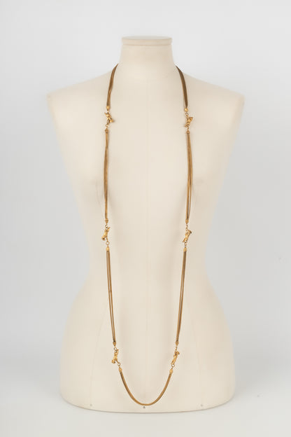 Collier "têtes de bélier" Chanel