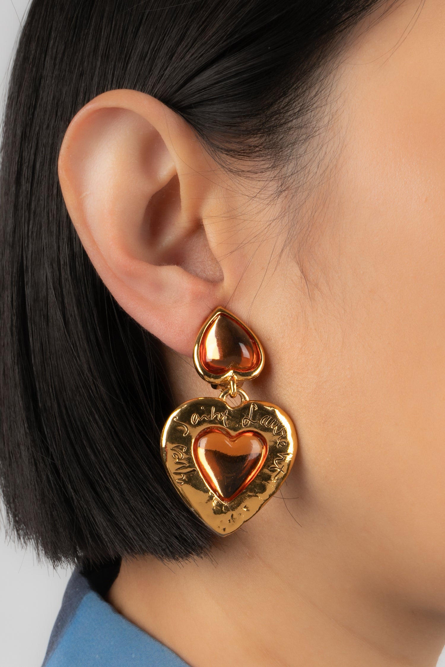 Boucles d'oreilles Yves Saint Laurent