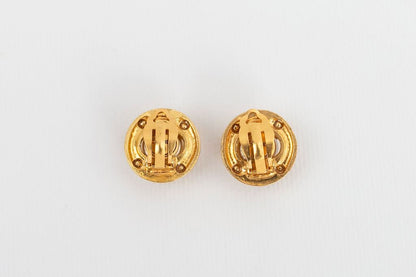 Boucles d'oreilles baroques Chanel