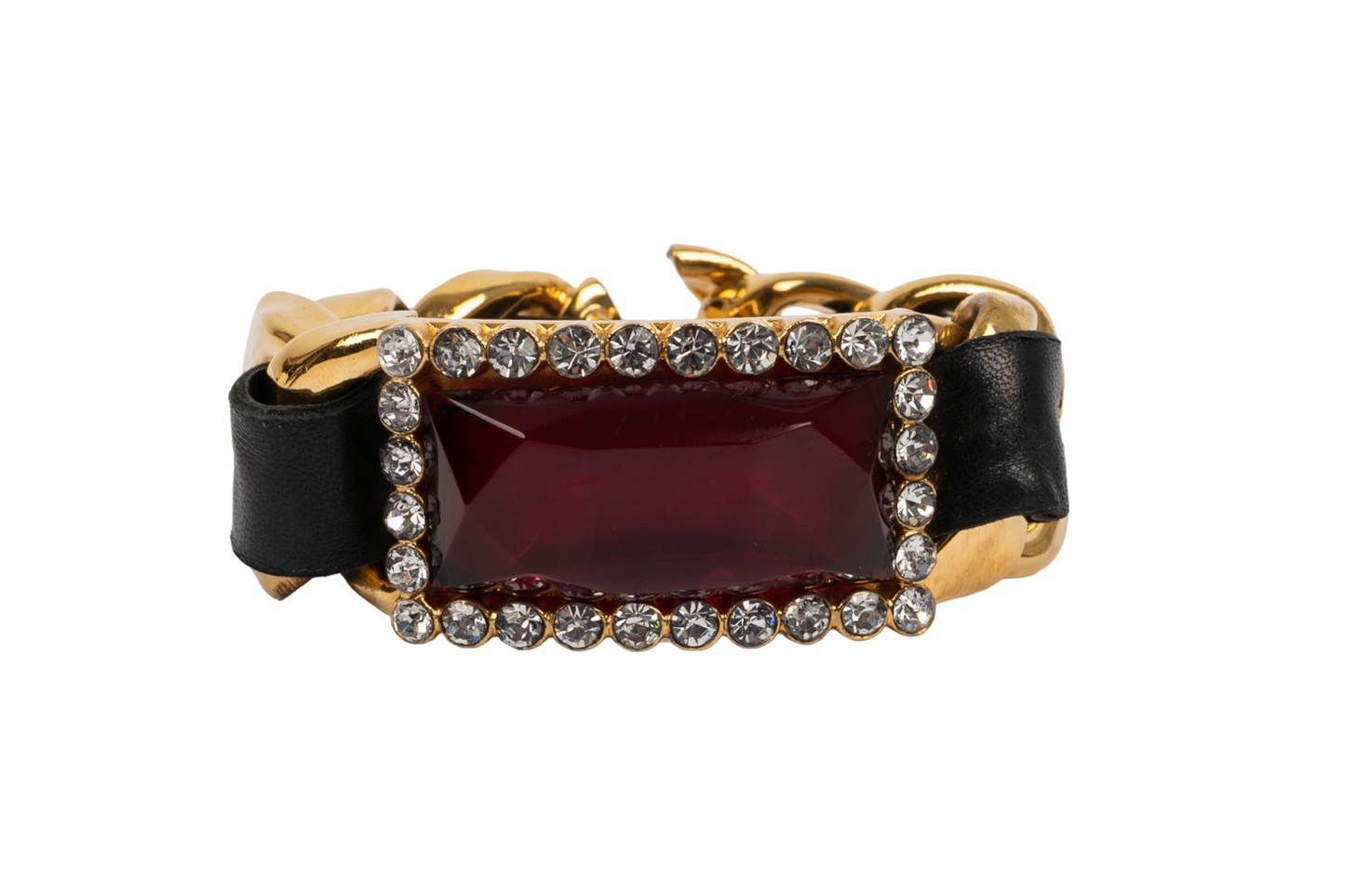 Bracelet en cuir Chanel