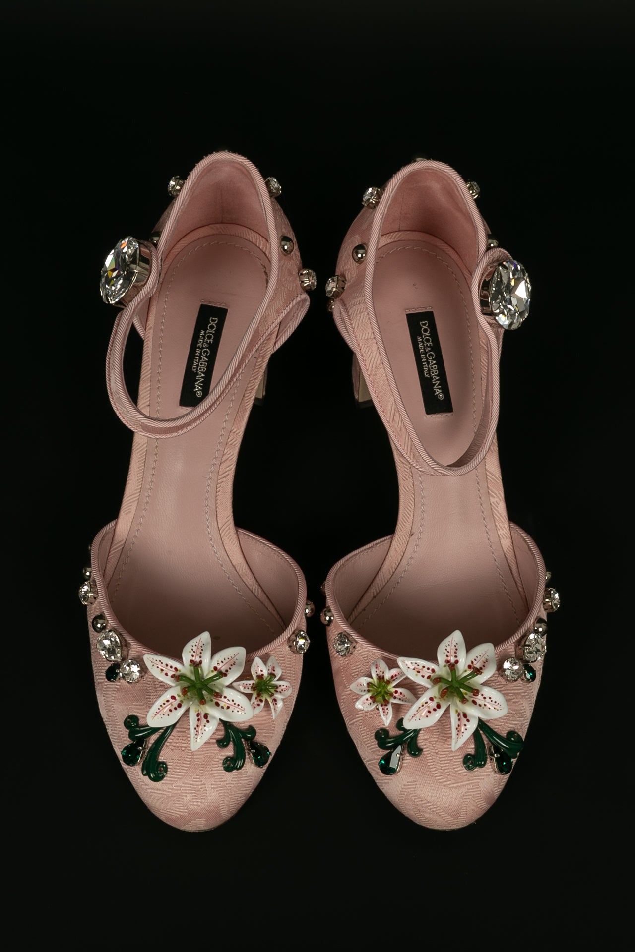 Dolce and gabbana sparkly clearance shoes pink