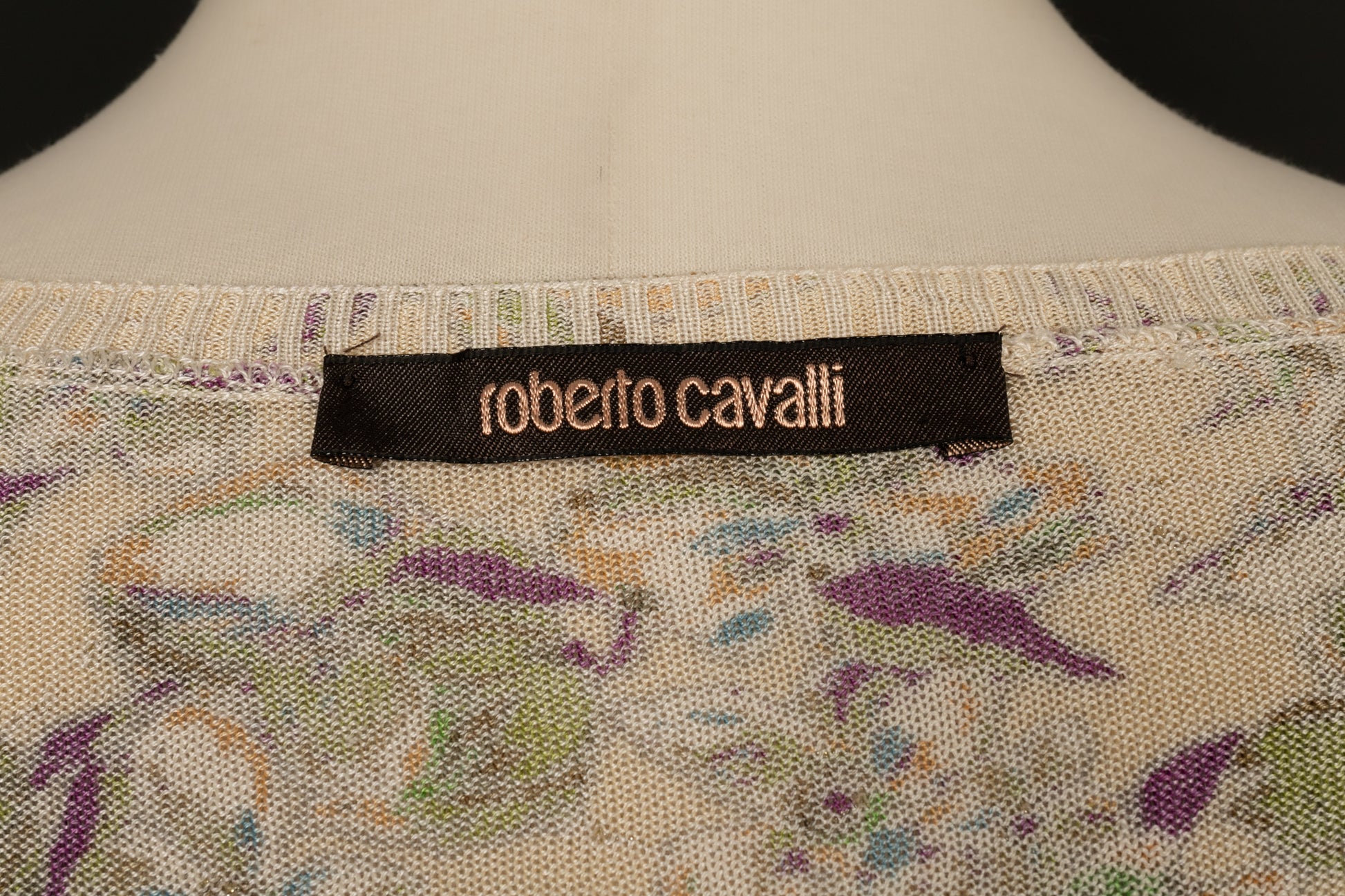 Cardigan imprimé Roberto Cavalli
