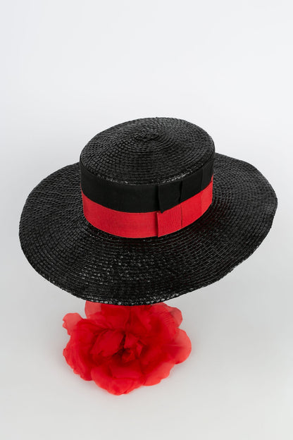 Chapeau de paille Yves Saint Laurent 