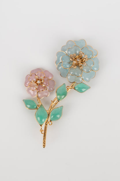 Broche fleur Augustine