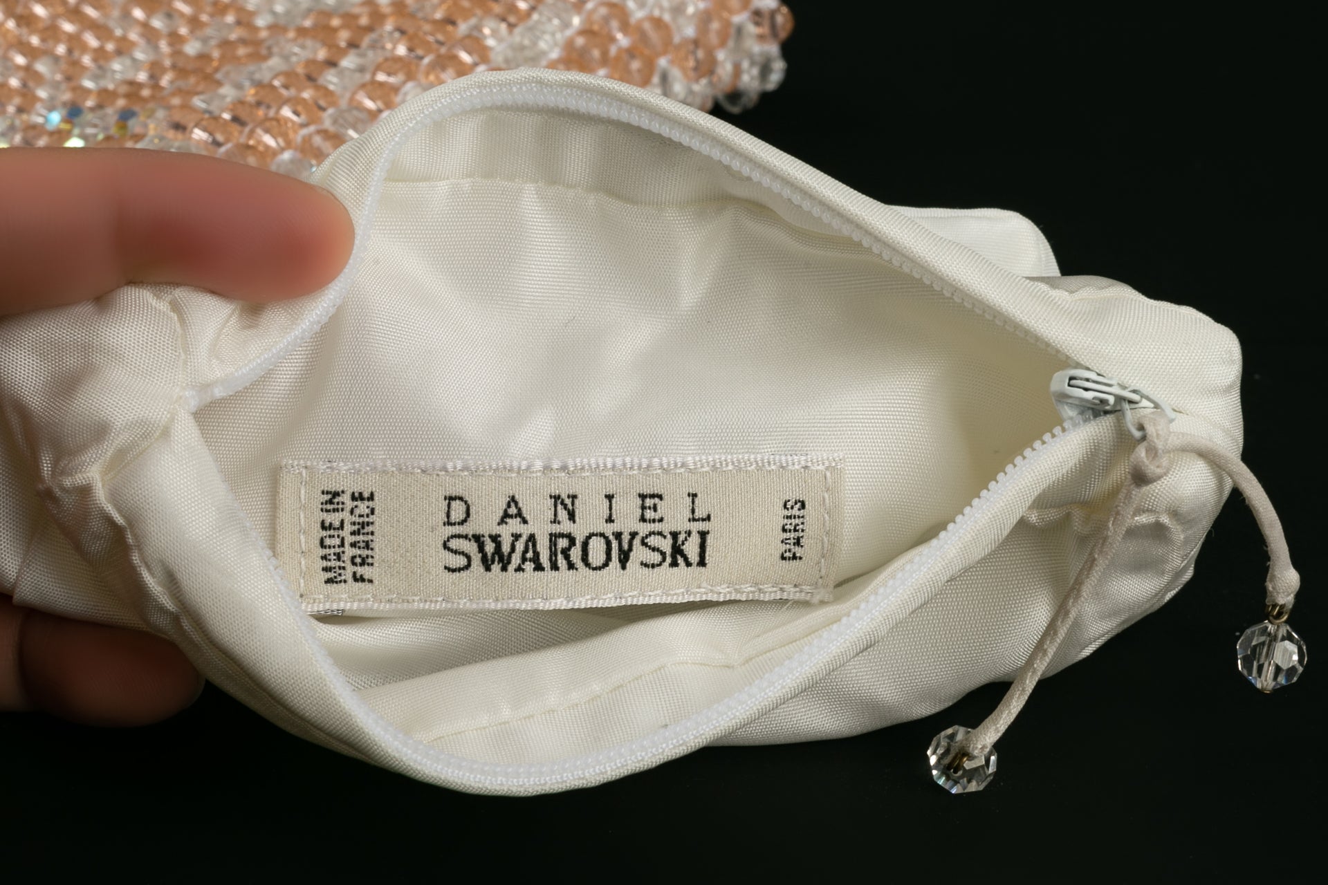Petit sac en perles Daniel Swarovski