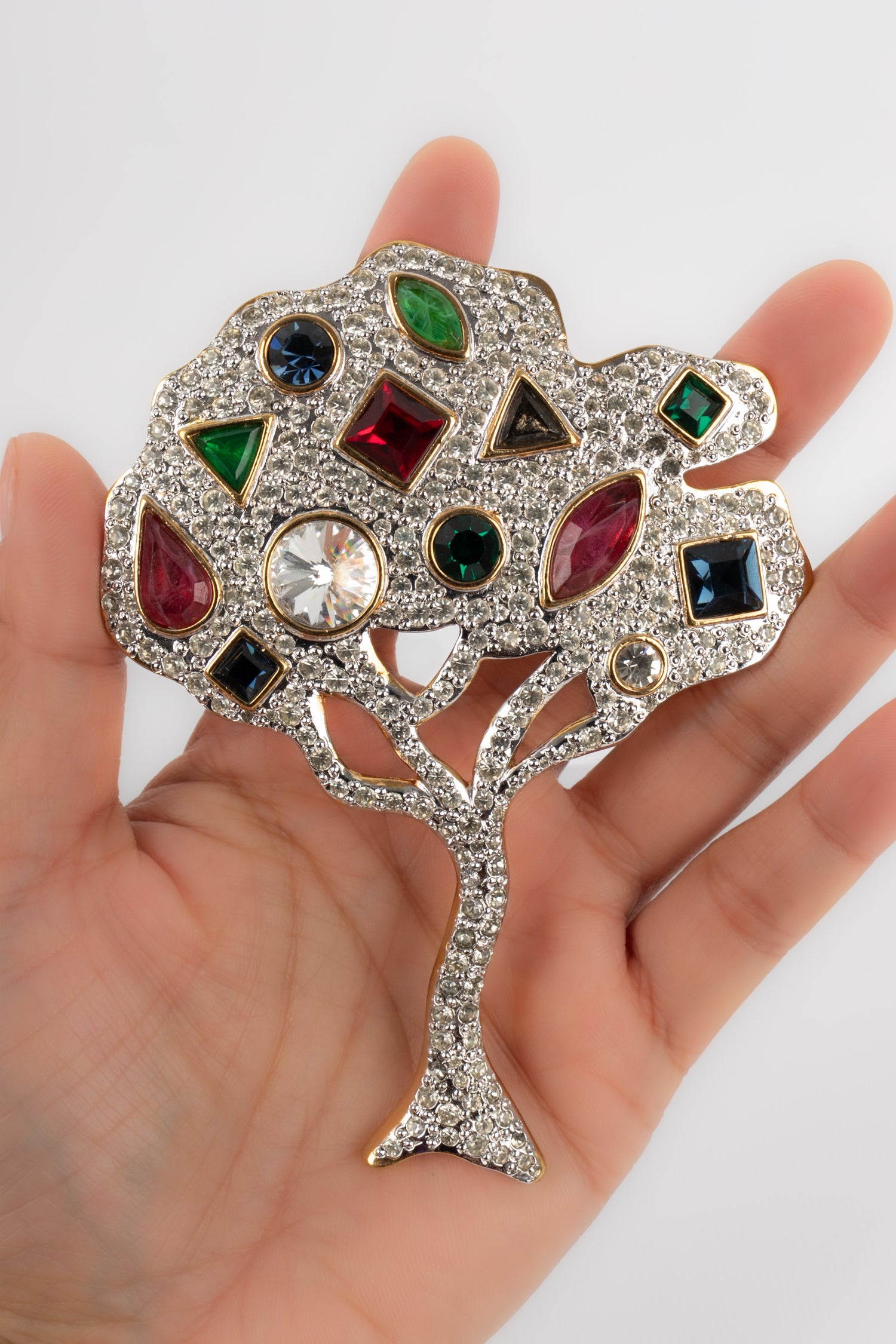 Broche "arbre" Valentino