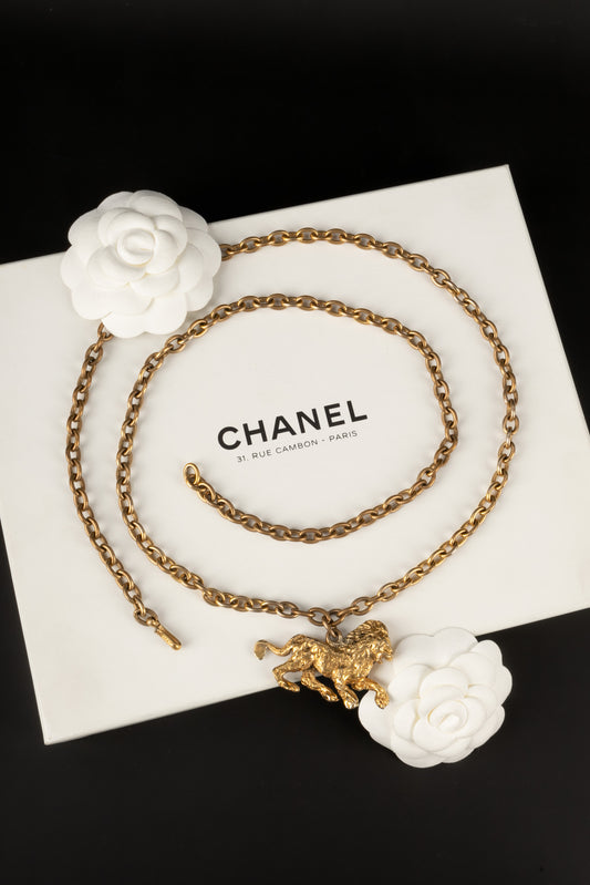 Collier lion Chanel Haute Couture