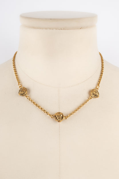 Collier lion Chanel