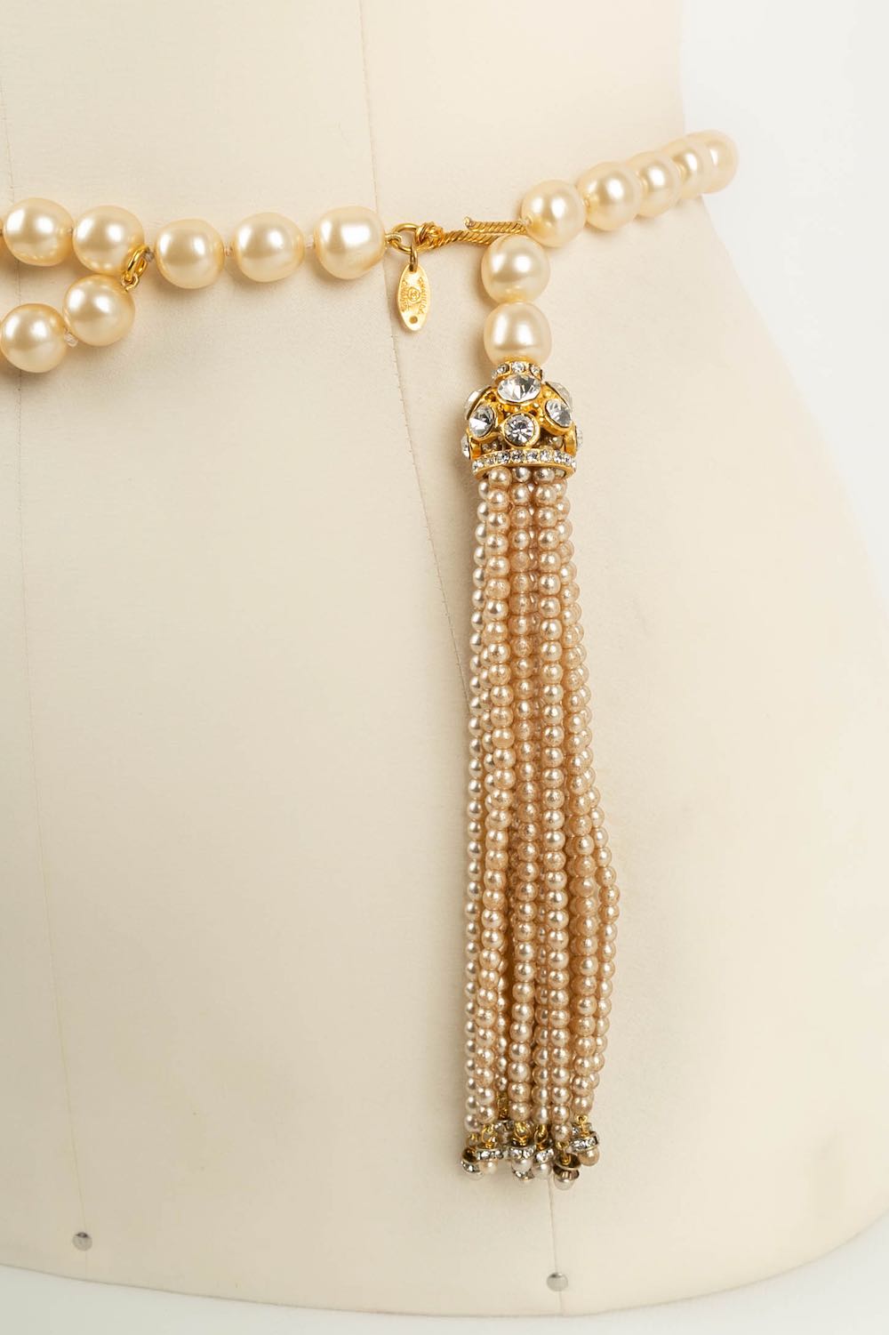 Ceinture perles Chanel 1980's