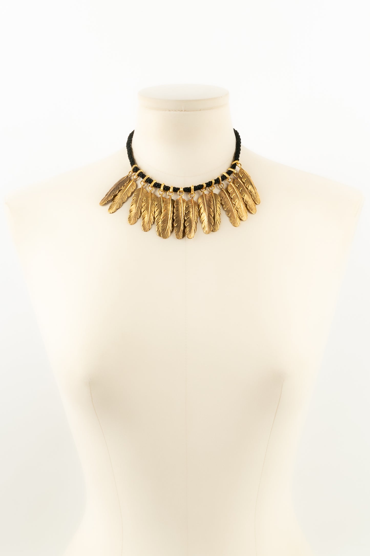 Collier "Plumes" Yves Saint Laurent