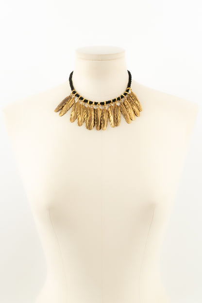 Collier "Plumes" Yves Saint Laurent