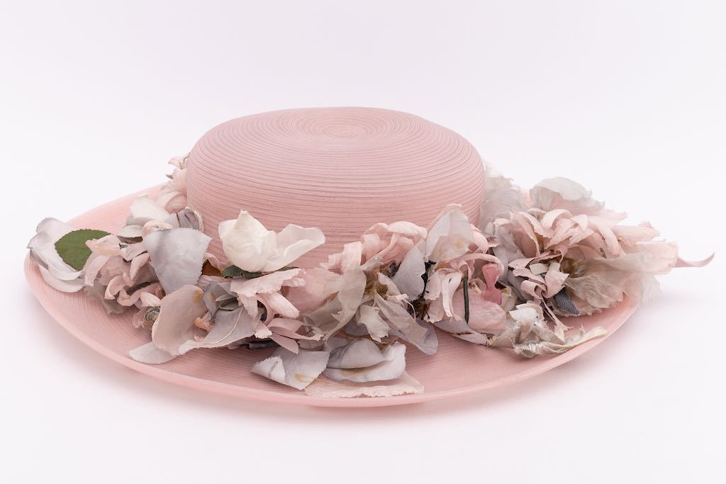 Chapeau à fleurs Jean Barthet