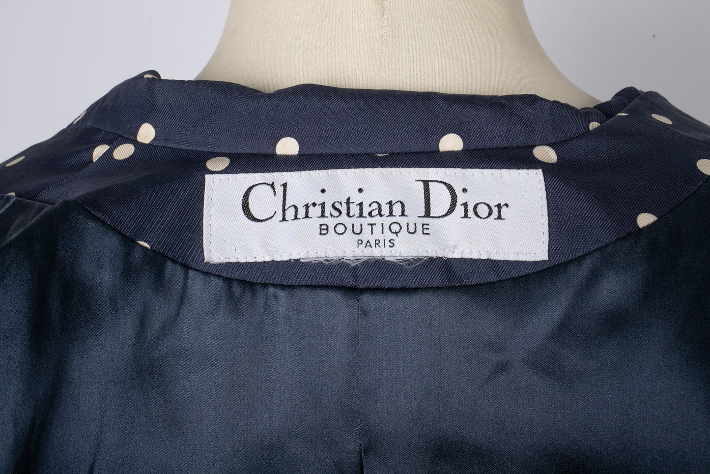 Veste à pois Christian Dior