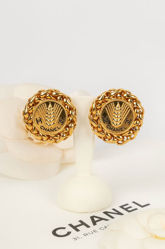 Boucles d'oreilles Chanel Haute Couture