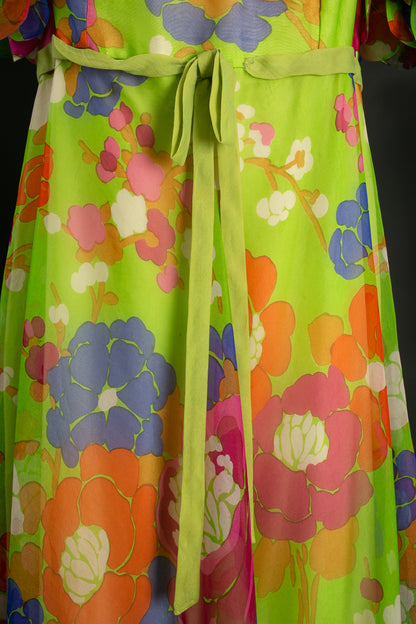 Robe en organza 1960s