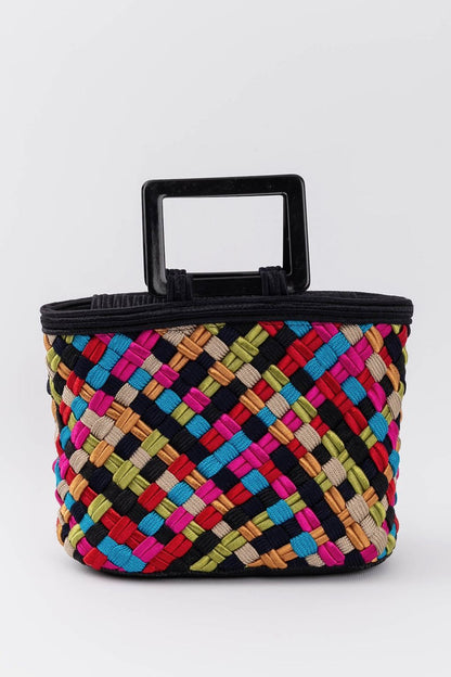 Sac en passementerie multicolore Yves Saint Laurent